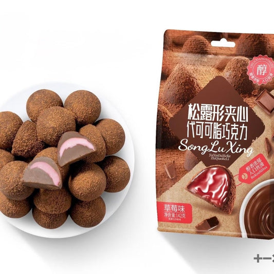 Cioccolatini ripieni fragola