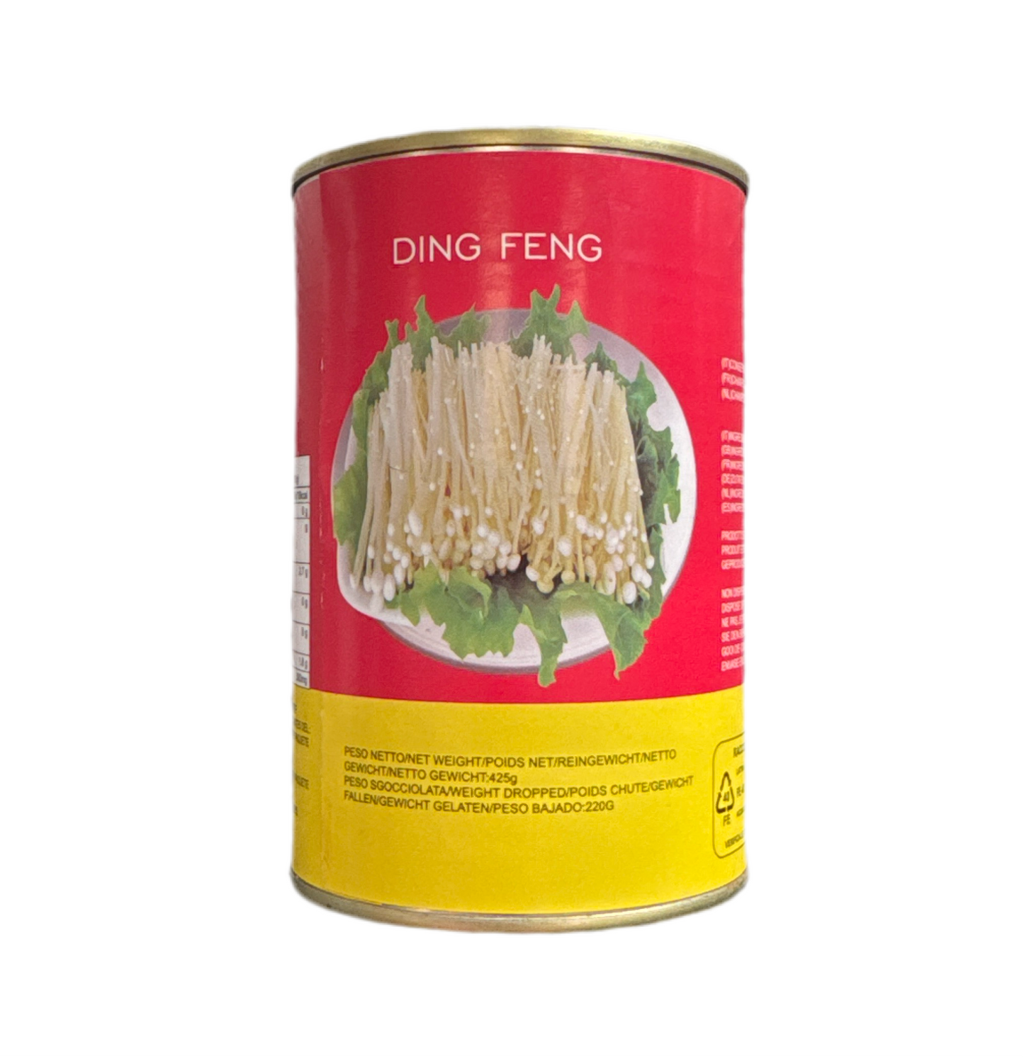 Funghi Enoki Conservati