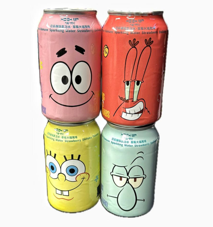 Bevanda SpongeBob 1pz Casuale Gusto Fragola