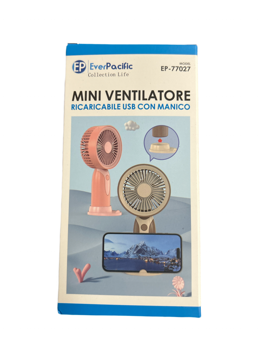 Fan with three speed levels