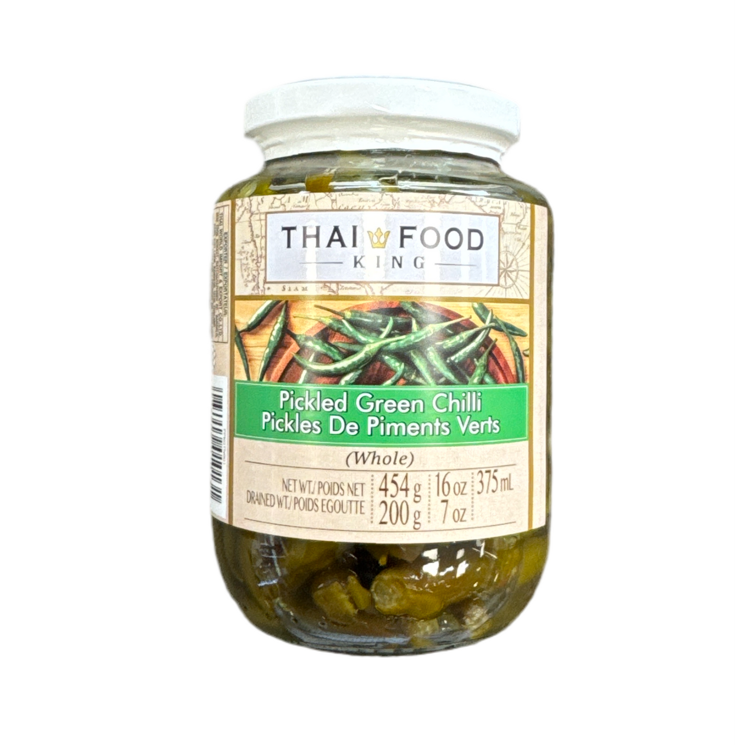 Pickled Green Peppers