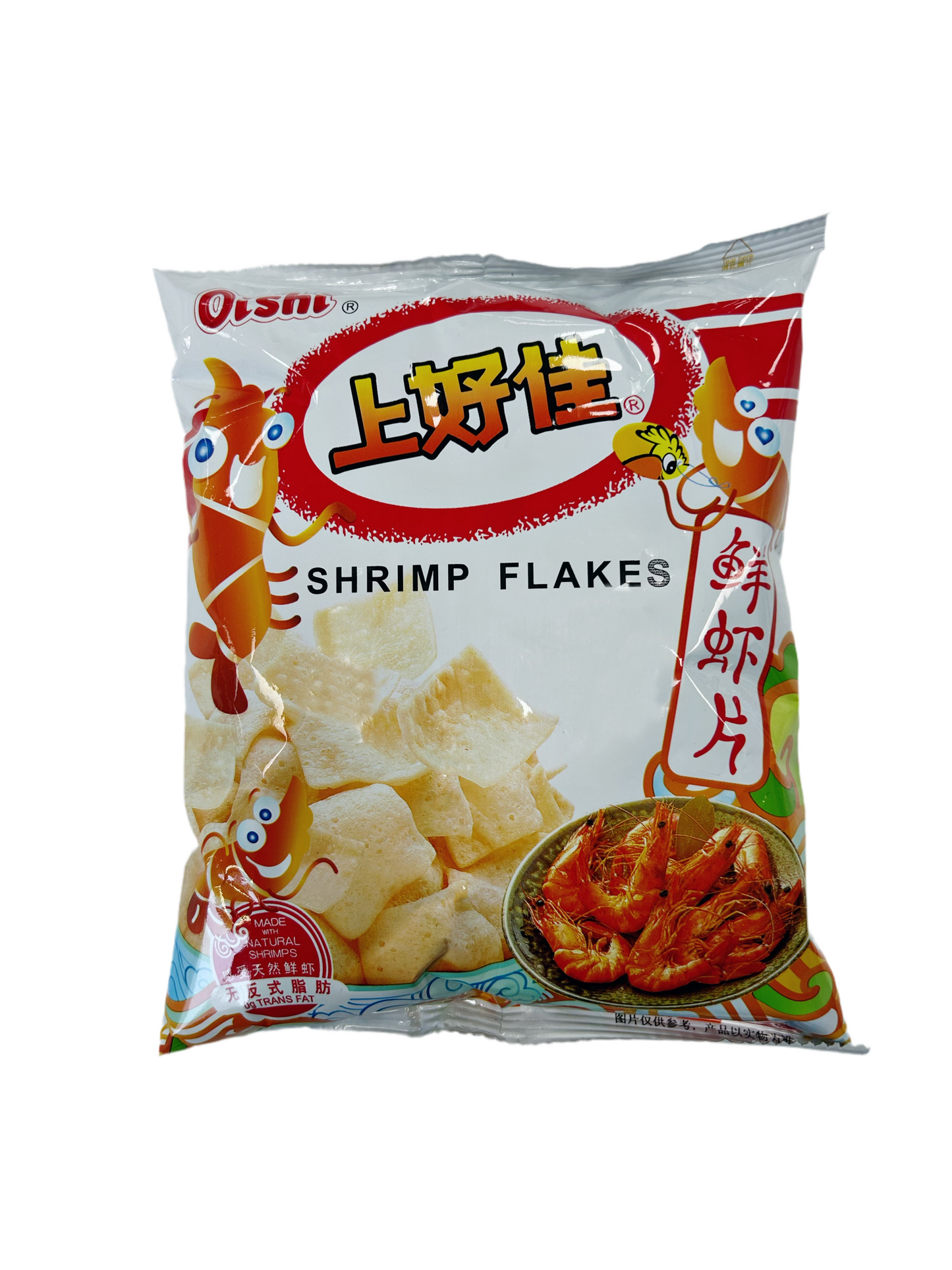 Oishi Patatine forma nuvolette al gusto di gambero