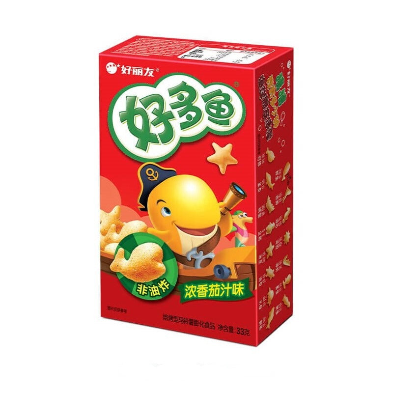 Snack croccanti gusto pomodoro