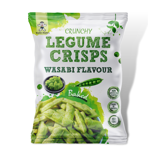 Want Want Wasabi Legumi Croccanti Gusto Croccanti Di Piselli 85g