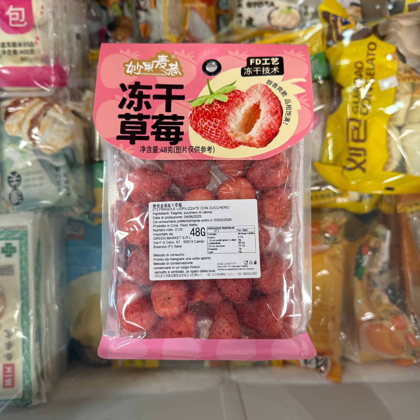 Fragola Liofilizzata