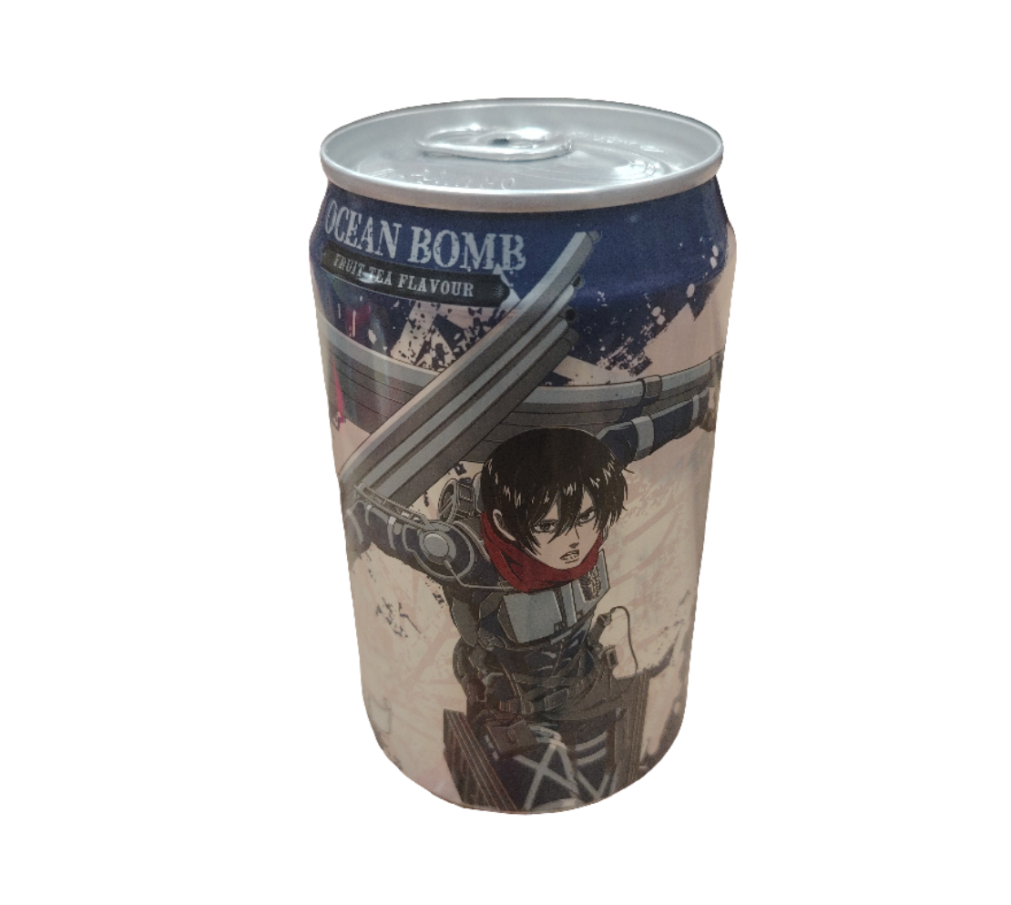 Bevanda di attacco on titan al gusto frutta
