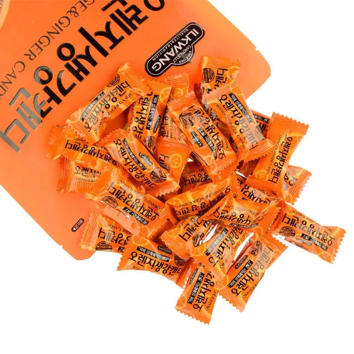 Caramelle Coreane all’Arancia e Zenzero