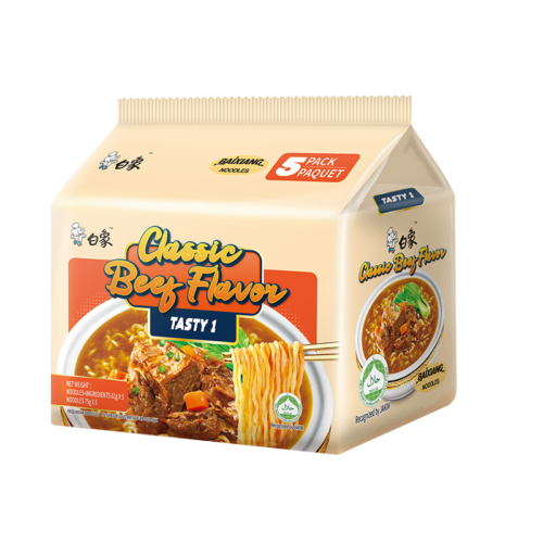 Baixiang noodles manzo 5pz