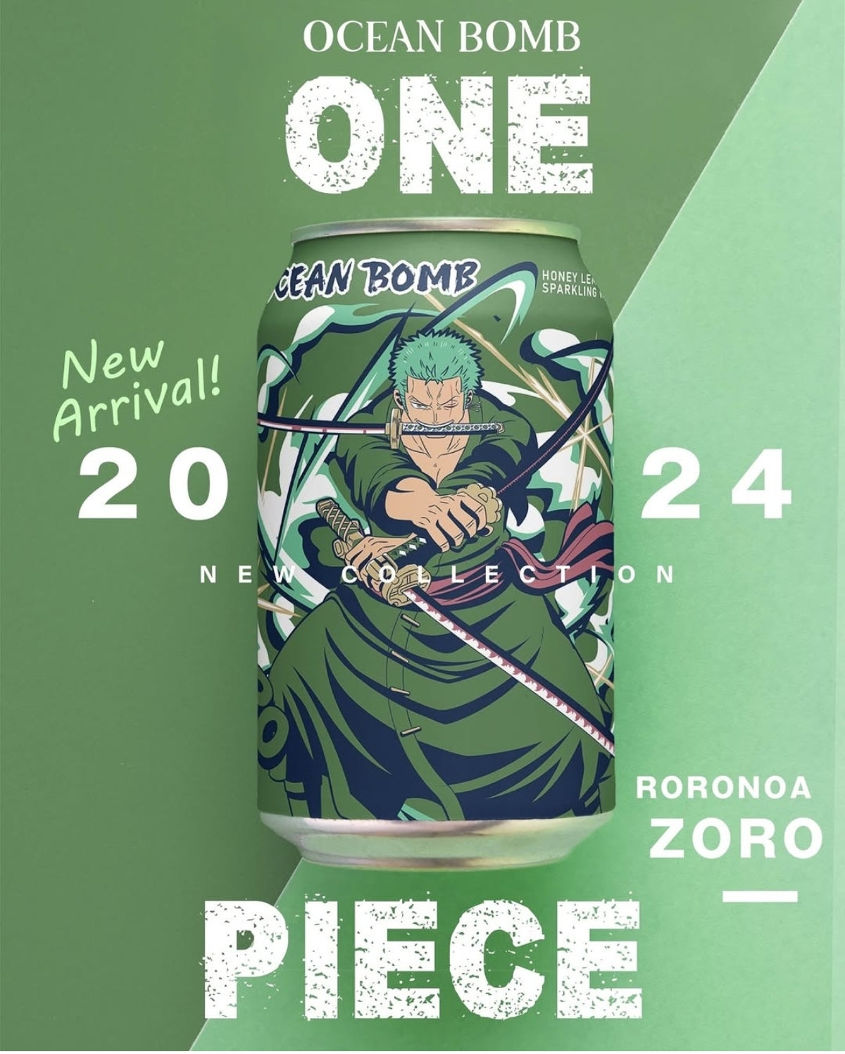 Onepiece Zoro al gusto di miele e limone