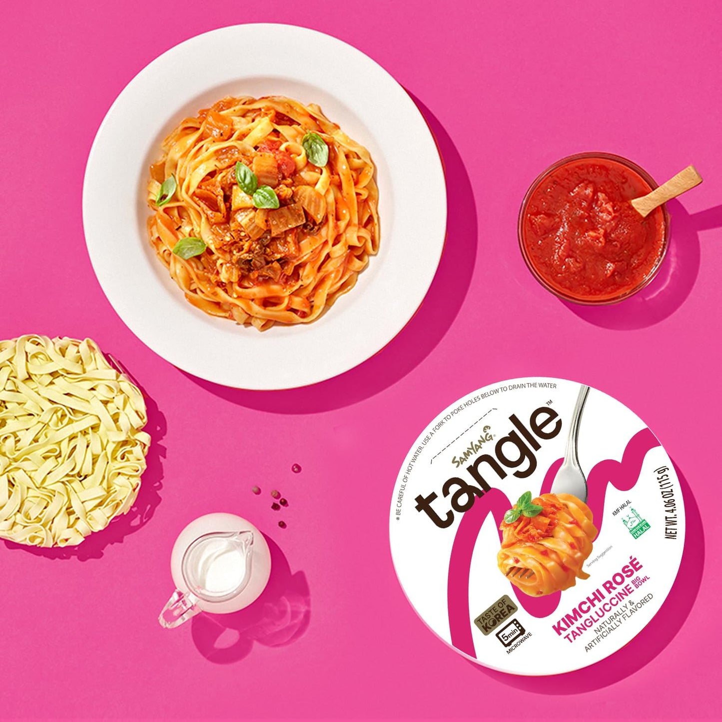 Tangle Tagliatelle al gusto Kimchi Rosè