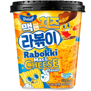 Rabokki mac & cheese