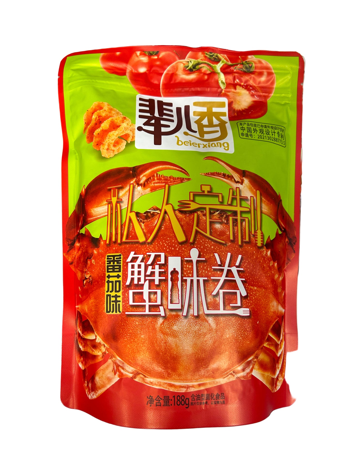 Patatine frumento pomodoro