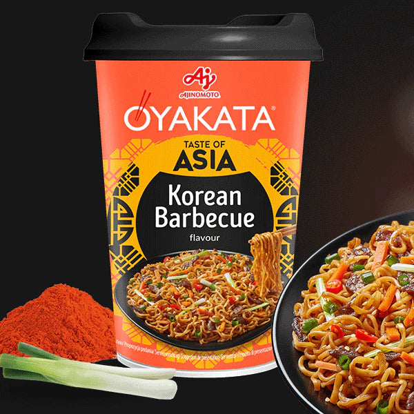 OYAKATA CUP KOREAN BARBECUE NOODLE - 93G