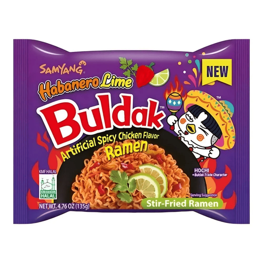 Buldak Habanero Lime