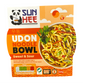 Spaghetti udon istantanei agrodolce e piccante