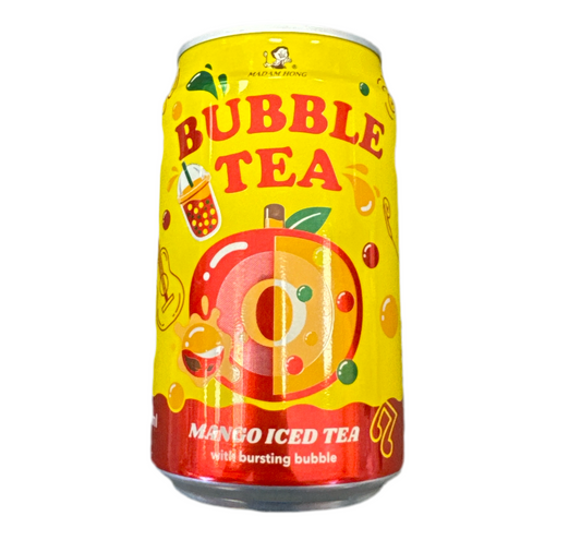 Bubble mango iced tea