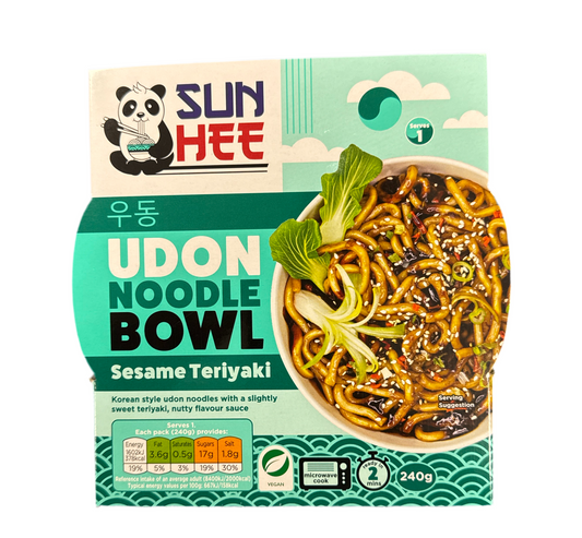 Spaghetti di udon istantanei con Salsa Teriyaki