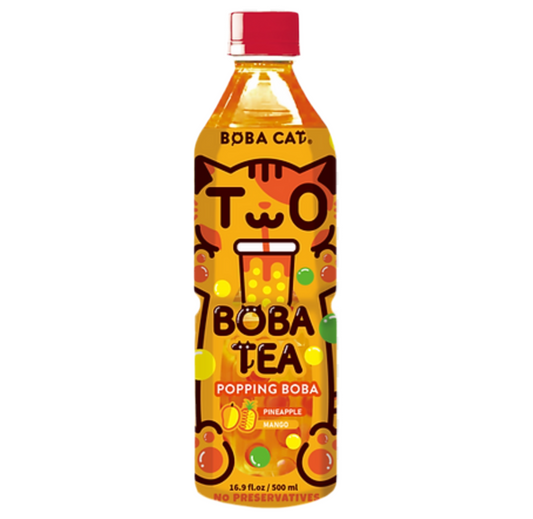 BocaCat Boba Tea al Mango e Ananas