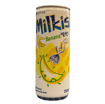 Korean Banana Flavored Carbonated Drink