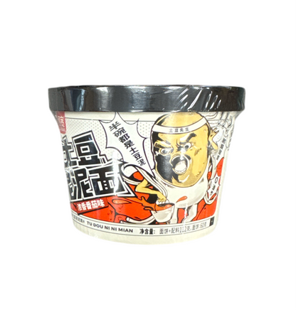 Spaghetti con purè di patate Piccanti