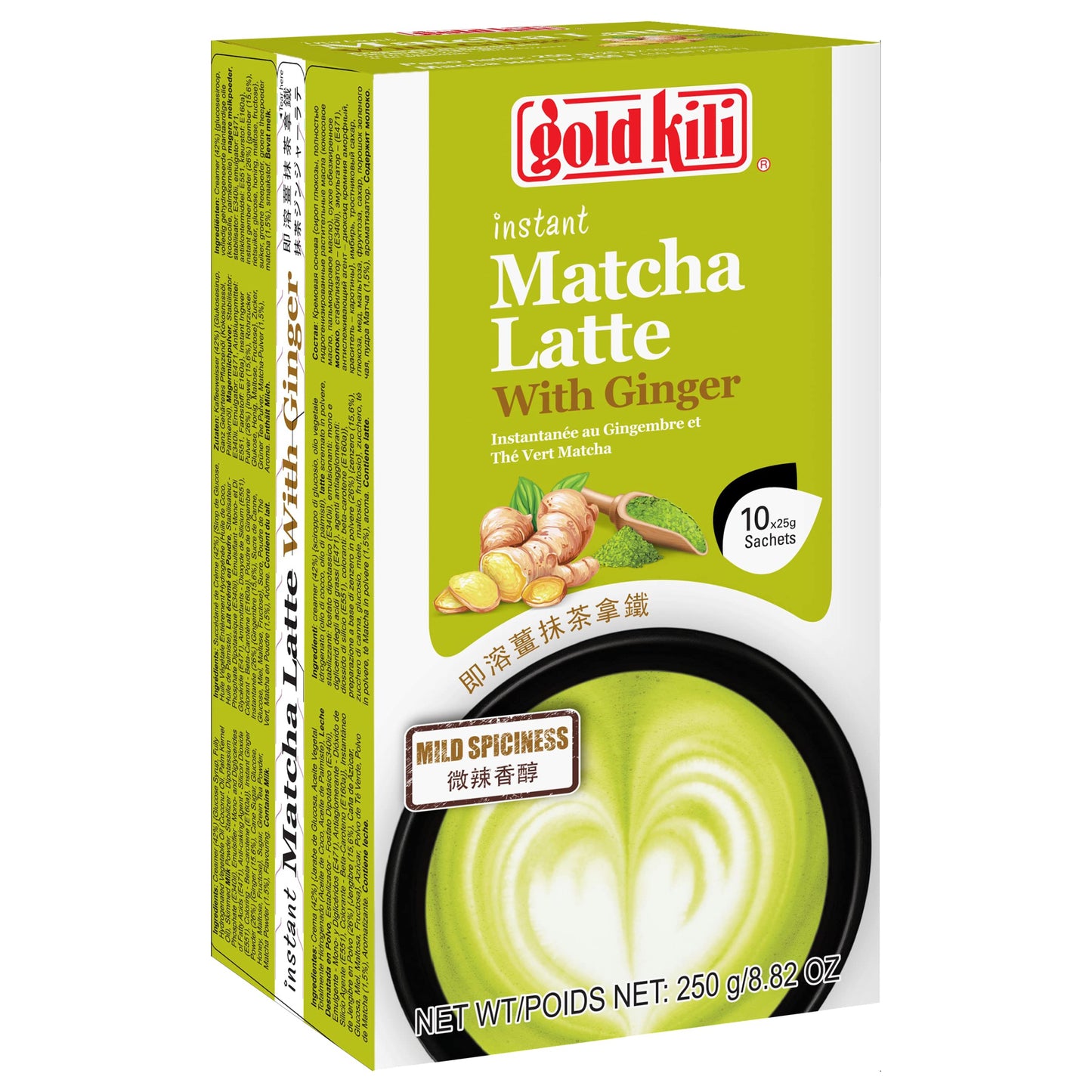 Matcha Latte con Zenzero 250g