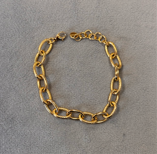 Bracciale Catena Dorata