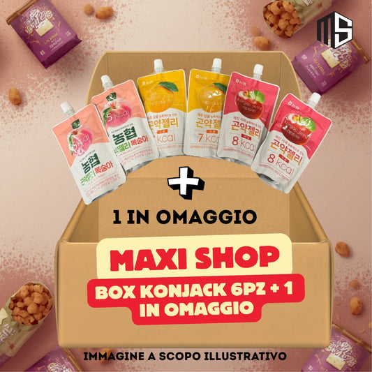 Konjac Lucky 7 – 7 pouch Zero Sensi di Colpa 🍑🍊