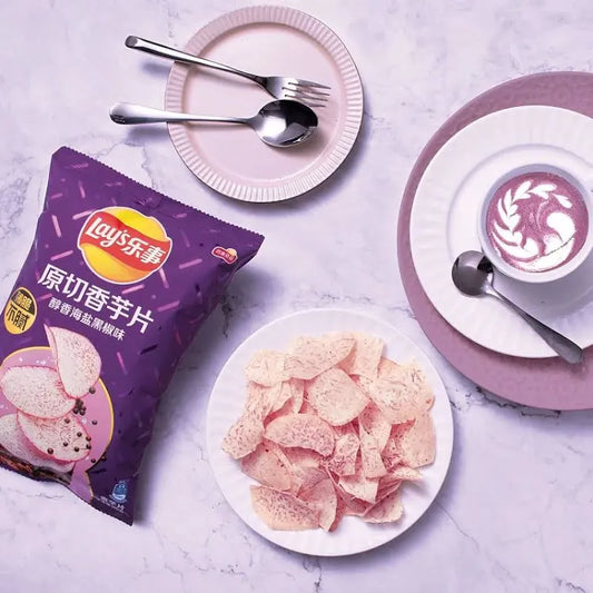 Lay's Patatine di Taro gusto Pepe Nero