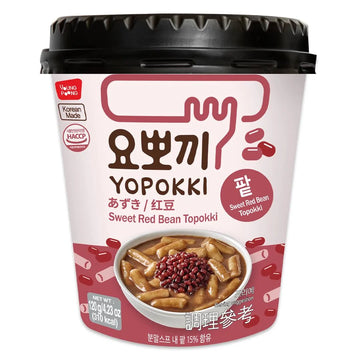 Tteokbokki Rice Dumplings in Red Bean Sauce 120g