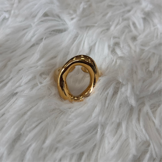 Anello Circle Mini Dorato