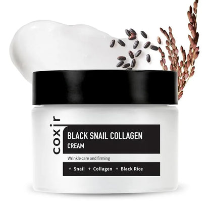 Coxir Black Snail Collagen Cream 50ml – Crema viso