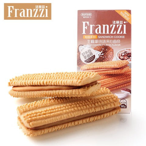 Franzzi  Latte di cocco cremoso  Biscotto 92 g