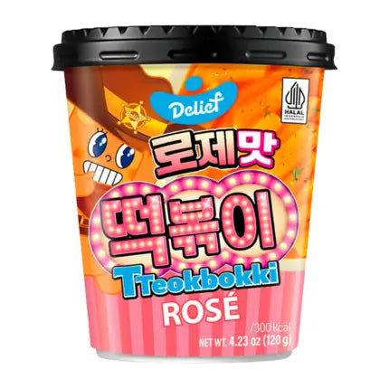 Delief Tteokbokki Tasse Rose 130g