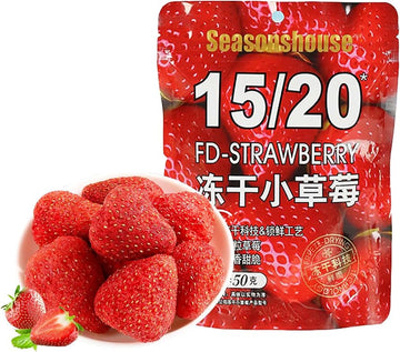 Snack fragole liofilizzato 26g