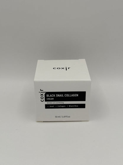 Coxir Black Snail Collagen Cream 50ml – Crema viso