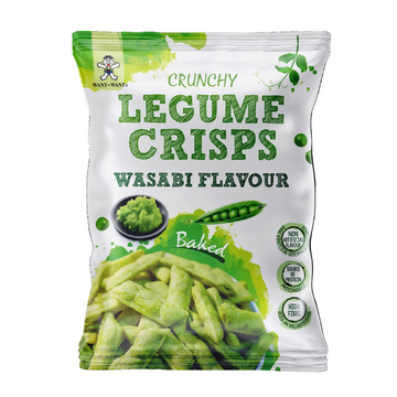Want Want Wasabi Crispy Legumes Crispy Pea Flavor 85g