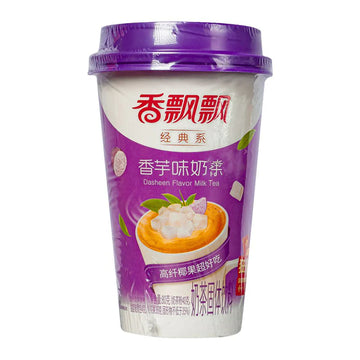Instant taro tea drink