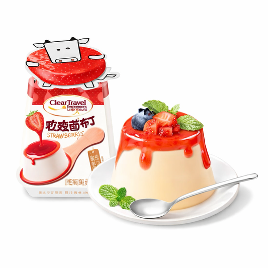 Budino allo Yogurt e Fragola 100g