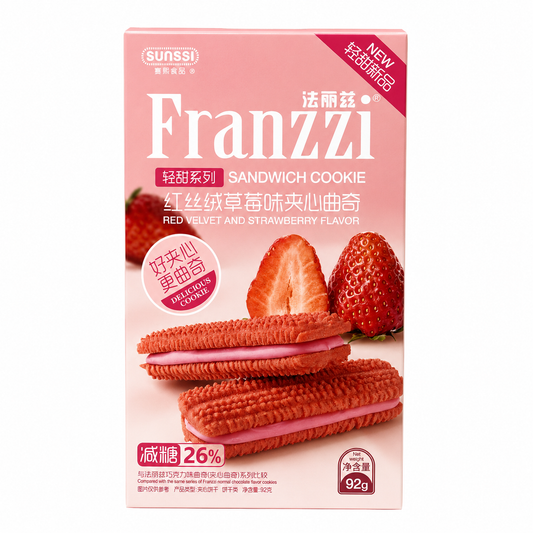 Franzi Red Velvet and Strawberry Biscuits