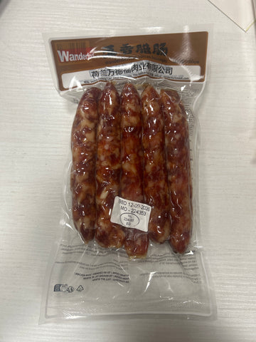 Raw Chinese sausage