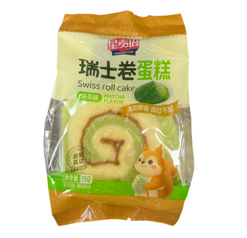 Swiss Roll Matcha Cake 75g