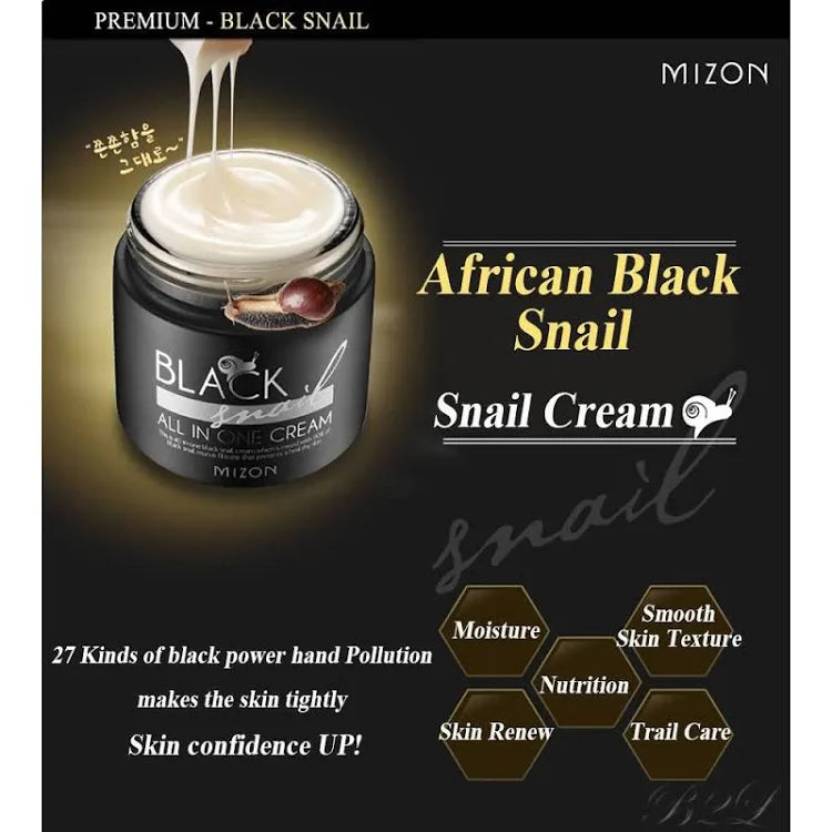 MIZON – Black Snail All In One Cream 75ml