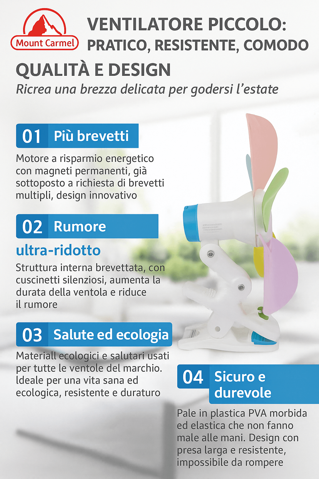 Box ventilatore per estivo
