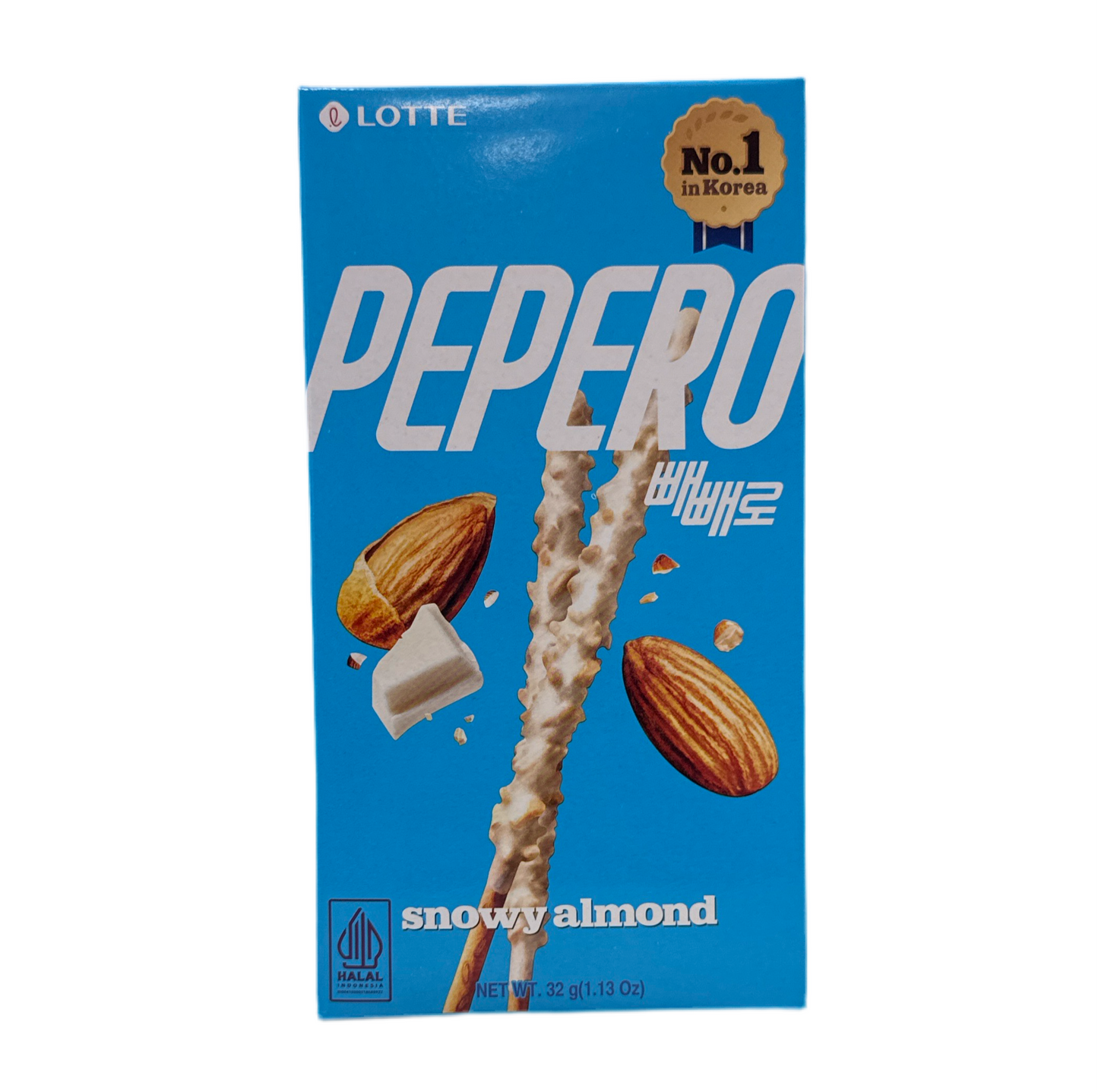 Pepero Bastoncini al Cioccolato Bianco e Mandorle