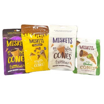 MISKETS MINI CHOCOLATE CONES