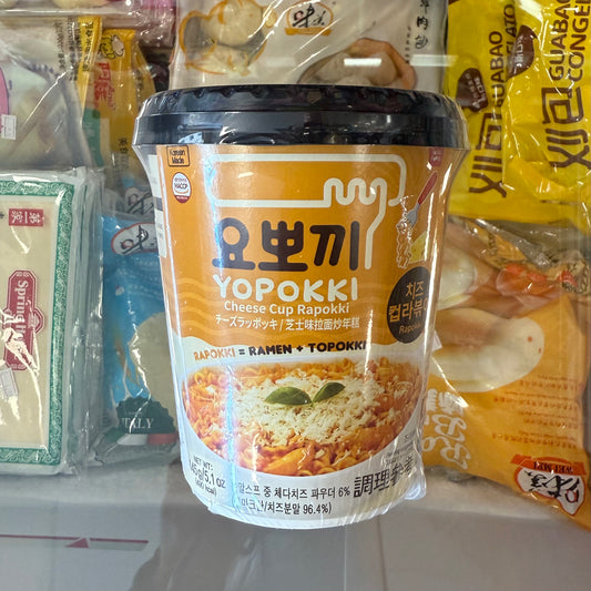 Yopokki Formaggio Cup Rapokki Gnocchi + Ramen