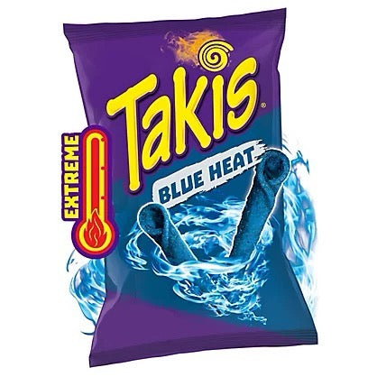 Takis Blue Heat Extreme