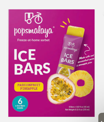 Ice Bars gusto Passion Fruit e Ananas  6x45ml