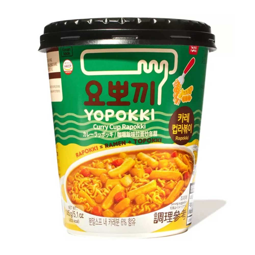 Youngpoong Yopokki Rapokki Cup con Curry