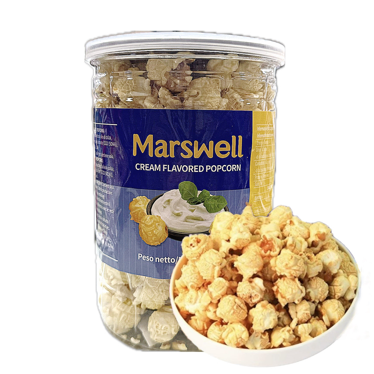 Pop Corn alla Crema